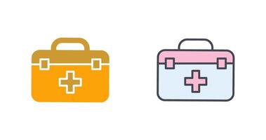 First Aid Kit Icon Design vector