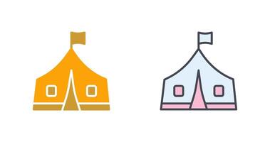 Tent Icon Design vector