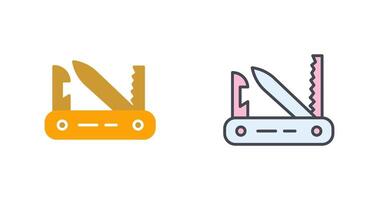 Swiss Army Knife Icon Design vector