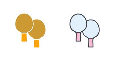 diseño de icono de ping pong vector