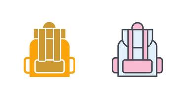 Backpack Icon Design vector