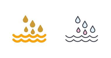 Water Drop Icon Design vector