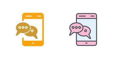 Chat Icon Design vector