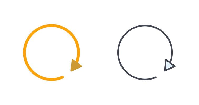 Cycle Arrow Icon Design