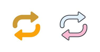 Repeat Icon Design vector