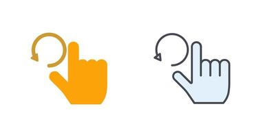 Gestures Icon Design vector