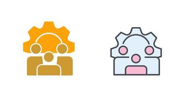Manage Icon Design vector