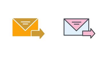 Send Message Icon Design vector