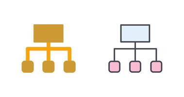 Flowchart Icon Design vector