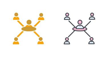 Team Work Icon Design vector