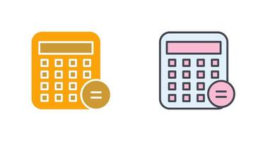 Business Calculator Icon Design vector