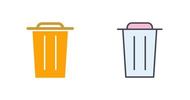 Garbage Icon Design vector
