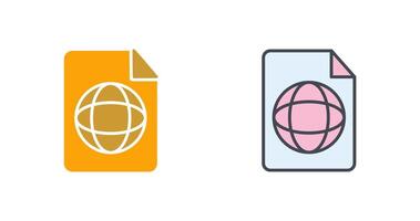 Global Profile Icon Design vector