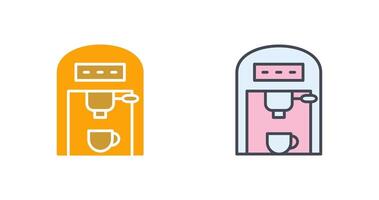 Coffee Machine II Icon Design vector