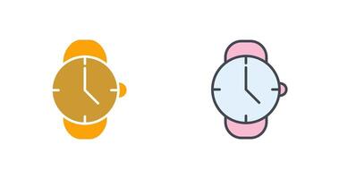 Wrist Watch Icon Design vector