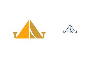 Tent Icon Design vector