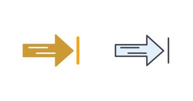 Left Arrow Icon Design vector
