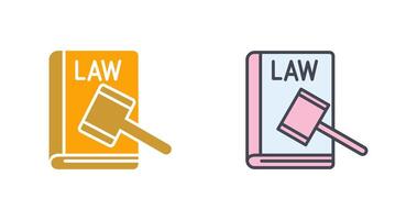 Law And Order Icon Design vector