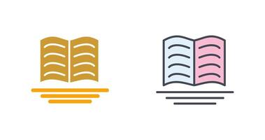 Book Icon Design vector