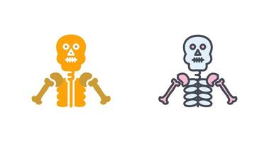 Skeleton Icon Design vector