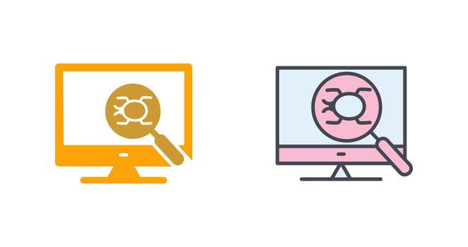 depuración icono diseño vector