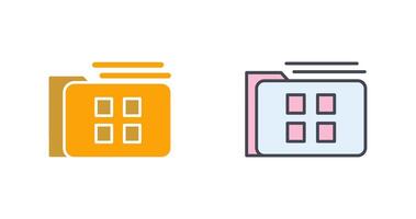 File Management Icon Design vector