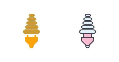 Energy Saver Bulb Icon Design vector