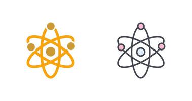Atom Icon Design vector