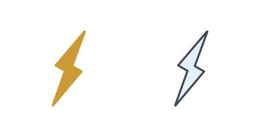 Lightning II Icon Design vector