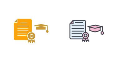 Graduation Icon Design vector