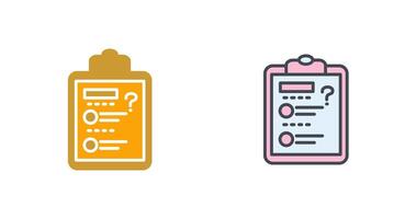 Solving Question Icon Design vector