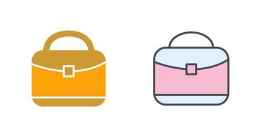 Handbag Icon Design vector