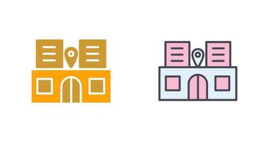 Find Hotel Icon Design vector