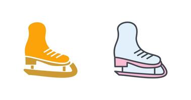 diseño de icono de patines vector