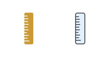 Ruler Icon Design vector