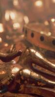 Golden Coins and vintage treasure chest video