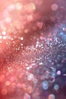 AI generated Blurry Glittery Surface photo