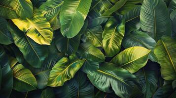 AI generated Close Up of Green Leafed Plant photo