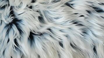AI generated Abstract fur pattern with a hint of mystique. Generative AI photo