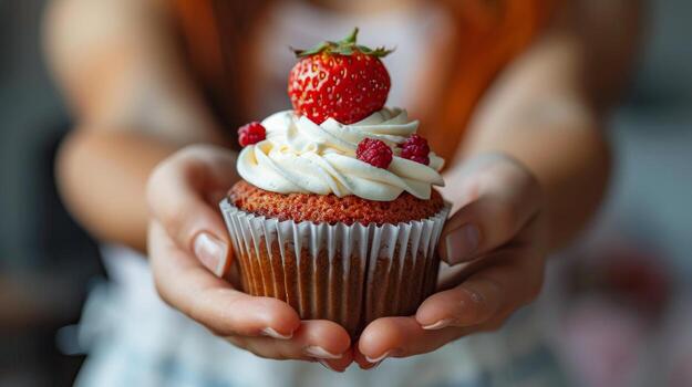 AI generated Precision Dart Hits Target photo