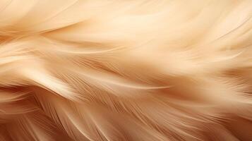 AI generated Graceful and flowing abstract fur backdrop. Generative AI photo