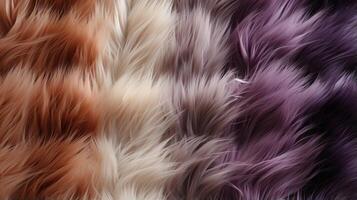 AI generated Intricate abstract fur pattern for artistic projects. Generative AI photo