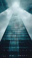 AI generated Towering Skyscraper Reaching the Sky photo