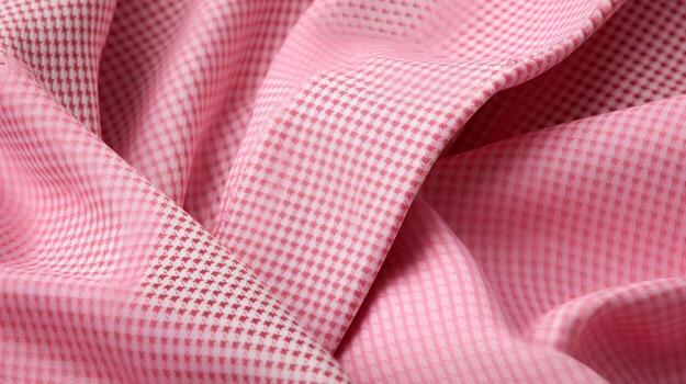 AI generated A houndstooth pink background for a classic look. Generative AI photo