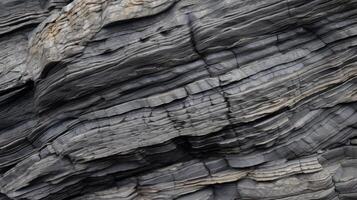 AI generated Hyper zoom into the texture of a rock formation. Generative AI photo