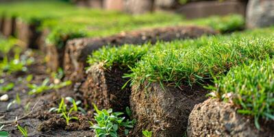 AI generated Hay Pile on Dirt Pile photo