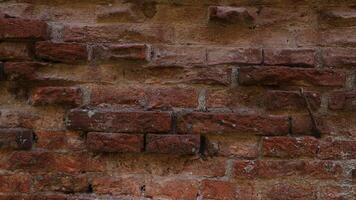 old red brick wall texture background photo