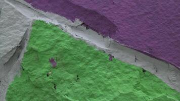 colorful cement wall texture and background photo