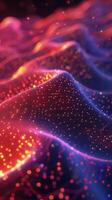 AI generated Radiant Wave of Light photo