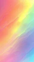 AI generated Blurry Pink and Blue Background photo